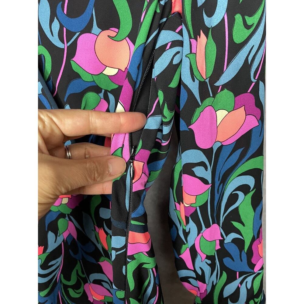 Kate Spade Floral Swirl Mini Dress SZ 4 - Picture 10 of 10